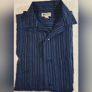 Hagger button down short sleeve men's size small